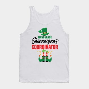 1st grade teacher St.patricks day gift Tank Top